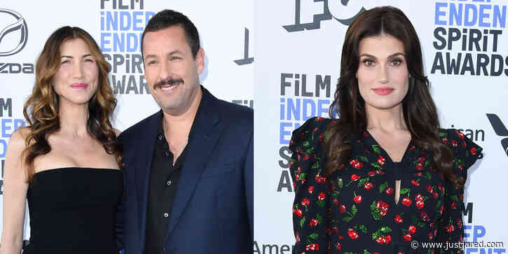 Adam Sandler & Idina Menzel Celebrate 'Uncut Gems' at Spirit Awards 2020
