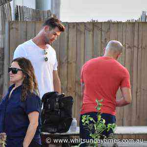 PHOTOS: Chris Hemsworth on location - Whitsunday Times