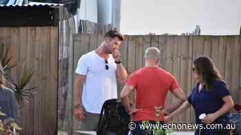 PHOTOS: Chris Hemsworth on location in hinterland village - Lismore Echo