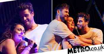 Celeste Barber gets in middle of a Chris and Liam Hemsworth sandwich - Metro.co.uk
