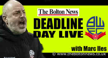 Bolton Wanderers transfer deadline day live January 2020 - The Bolton News