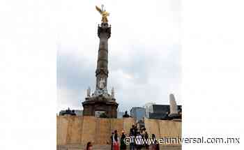 La verdad acerca del tapiado en el Ángel de la Independencia | El Universal - El Universal