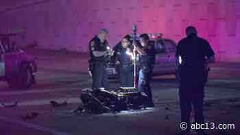 Police search for SUV driver who killed motorcyclist in north Houston - KTRK-TV