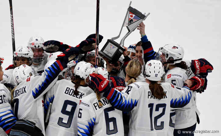 U.S. women’s hockey tops Canada, rewards record-breaking crowd at Honda Center