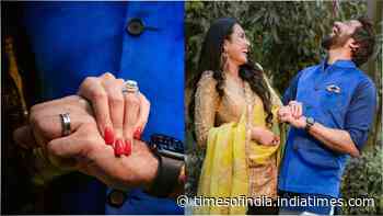 Inside Kamya Panjabi and Shalabh Dang's dreamy engagement ceremony