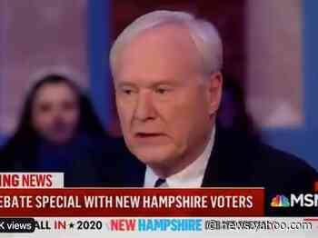 When discussing a possible Bernie Sanders presidency, MSNBC's Chris Matthews ranted about hypothetical executions in Central Park under Castro