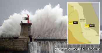 Storm Ciara LIVE: Hundreds hit by power cuts as storm arrives in North East