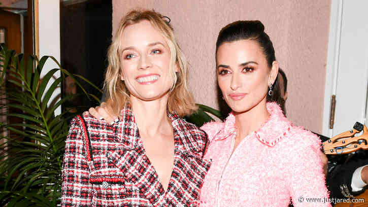 '355' Stars Penelope Cruz & Diane Kruger Catch Up at Chanel's Pre-Oscar Dinner!