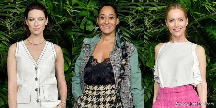 Caitriona Balfe, Tracee Ellis Ross, & More Step Out for Chanel's Pre-Oscar Dinner!