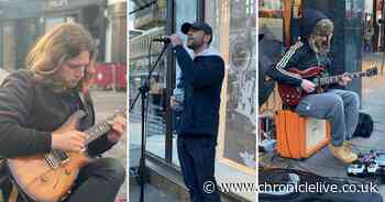 Buskers in Newcastle share the reality of working as a performer on the streets