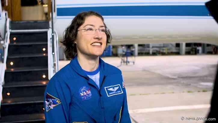Record-Setting Space Station Crew Member Returns to Houston - NASA Video