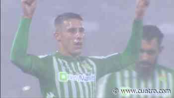 Copa del Rey | Tello hace el primero del Betis de penalti - Deportes Cuatro - Cuatro