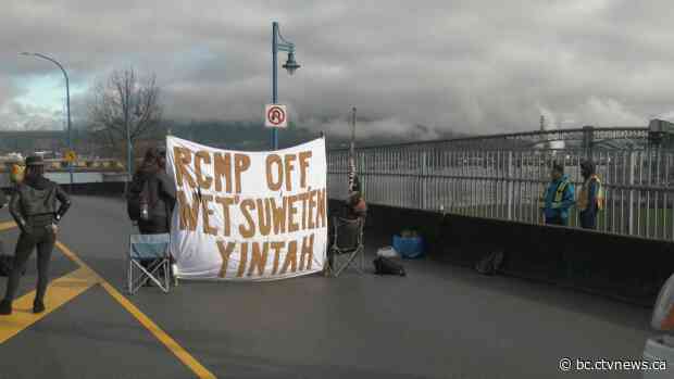 11 more arrested along pipeline route as Wet'suwet'en solidarity protests continue nationwide