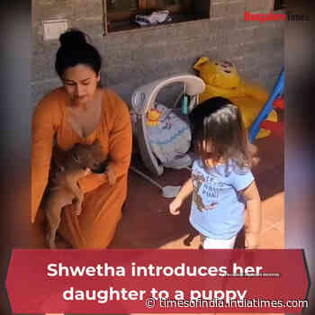 Shwetha Srivatsav shares this adorable video of herself