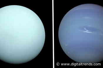 How did the planets Uranus and Neptune become so different?
