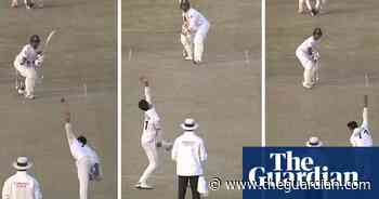 Naseem Shah, 16, becomes youngest bowler to take Test hat-trick – video