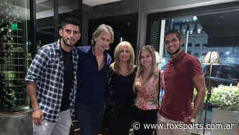 Gareca visitó a Zambrano y Abram en Buenos Aires - Fox Sports