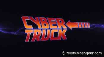 Back to the Future scene recreated with Tesla Cybertruck