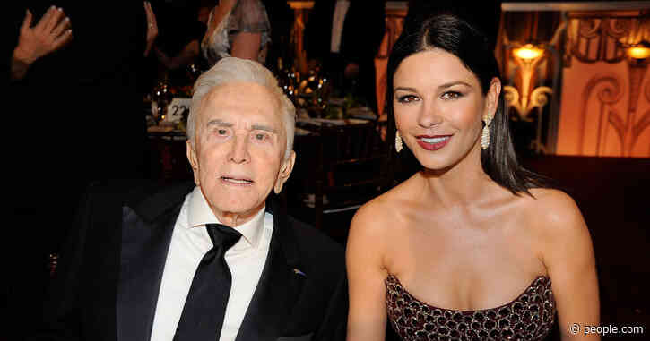 Catherine Zeta-Jones Expresses Gratitude for 'Overwhelming Love' Following Kirk Douglas' Death