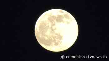 Snow moon rises over Edmonton | CTV News - CTV News