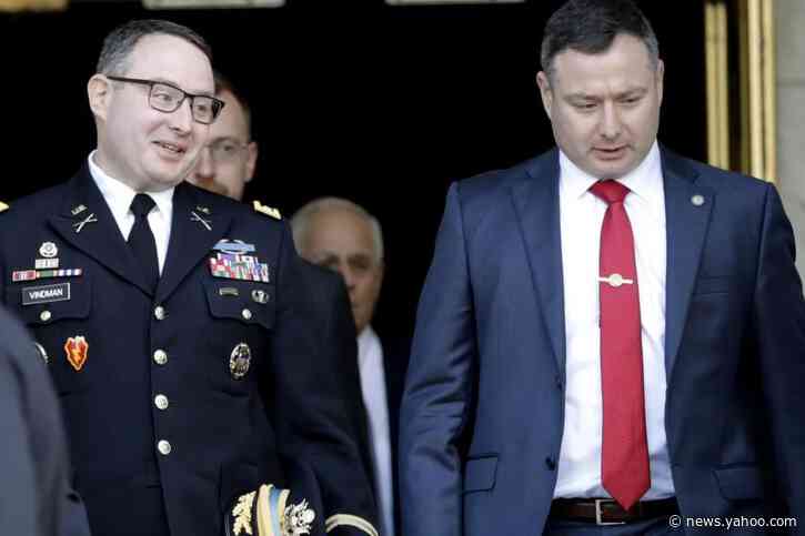 Alexander Vindman's twin brother wasn't an impeachment witness. He was still fired.