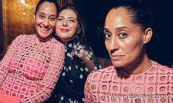 Tracee Ellis Ross and Marisa Tomei at UTA pre-Oscars party