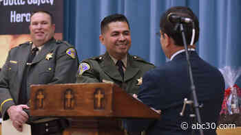 Tulare Co. Deputy named Officer of the Year at Public Safety Night