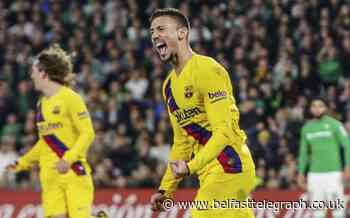 Clement Lenglet scores the winner as Barcelona come from behind to beat Betis
