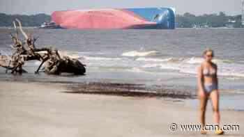 Massive cargo ship wrecked on Georgia's shores 5 months ago is about to get chopped up