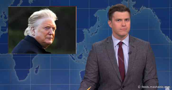 'SNL' Weekend Update has some thoughts on Donald Trump's tan line