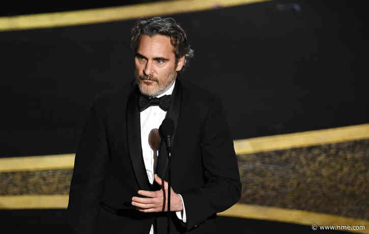 Joaquin Phoenix calls for “the best of humanity” in wide-ranging Oscars speech