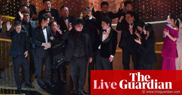 Oscars 2020: Parasite wins best picture award – as it happened