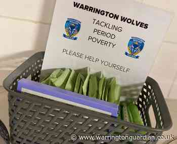 Warrington Wolves offer free sanitary products at home games