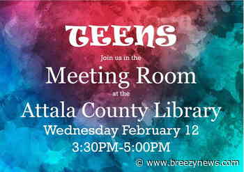Attala County Library Teen Council to meet Feb. 12