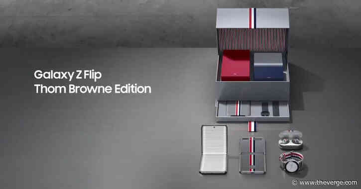 Fashion edition Galaxy Z Flip leaks in weirdo promo