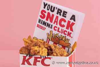 It's fried chicken, I'm in love: KFC and Moonpig team up for Valentine's cards