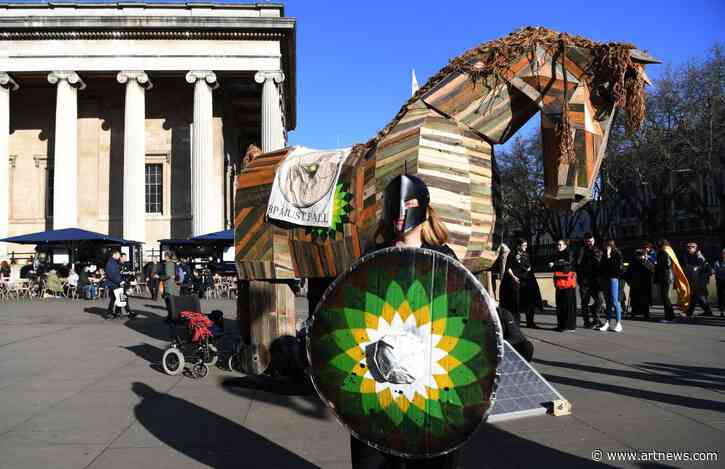 British Museum Workers and Former Trustee Issue Statement in Support of BP or Not BP Protest