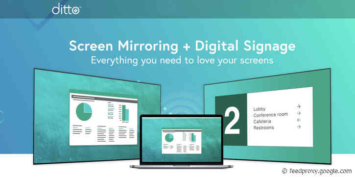 Ditto for Apple TV update makes digital signage easier with free templates and more