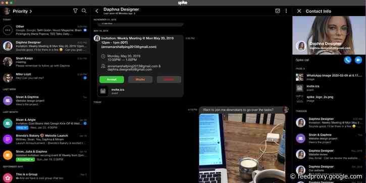 Spike Email for Mac adds new dark mode with HTML newsletter conversion