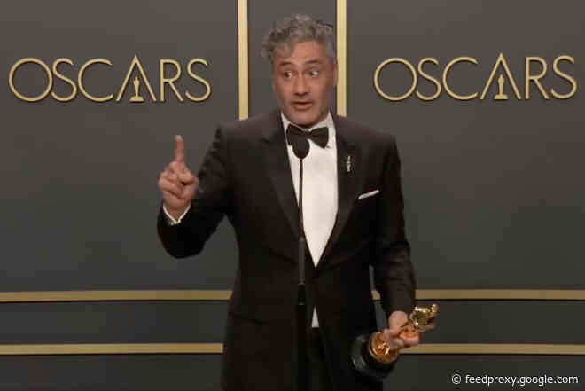 Taika Waititi blasts Apple’s butterfly keyboard after winning first Oscar