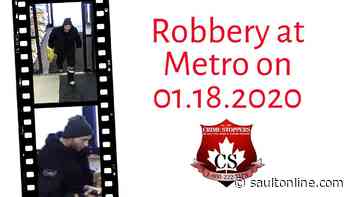 Crime Stoppers: Robbery at Metro on January 18, 2020