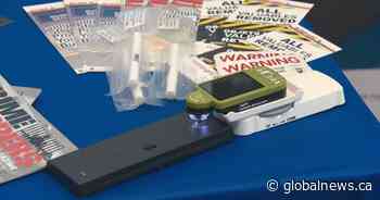 How Alberta RCMP is using ‘micro-pen’ marking technology to reunite stolen property with owners