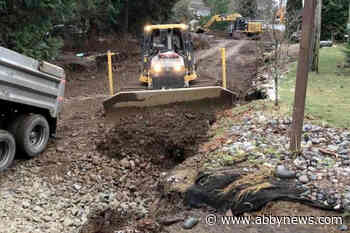 Residents of washed-out District of Kent road returning home early