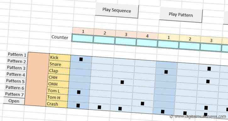 Build an Entire Digital Audio Workstation In Microsoft Excel – Here’s How