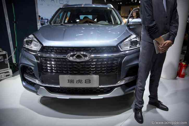 Irvine company plans to sell China-designed SUVs in U.S.