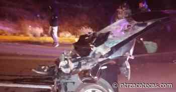 Choca con una vaca en avenida Pedro Coronel - NTR Zacatecas .com