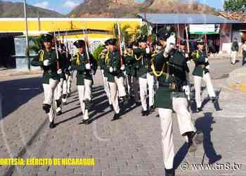 Ejército de Nicaragua participa en acto conmemorativo del Coronel Santos López - TN8 Nicaragua