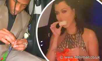 Kourtney Kardashian puts her gluten-free days behind her