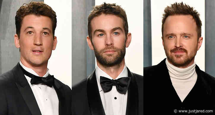 Miles Teller, Chace Crawford, & Aaron Paul Are Dapper Dudes at Vanity Fair Oscar Party 2020!