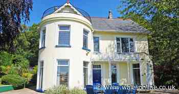The house on the hill that looks like a country mansion but is actually in the valleys